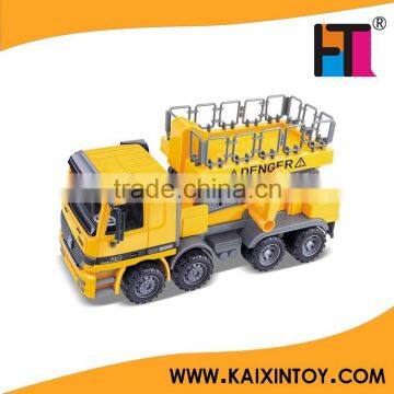 10216153 Friction Vehicle Cartoon Small Toy Truck Crane Toy photo-3