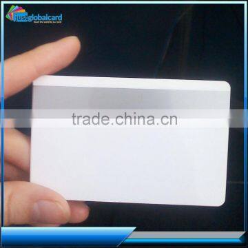Customized bulk blank magnetic active rfid cards CR80 printable plastic blank smart card / low cost smart card /smart NFC card