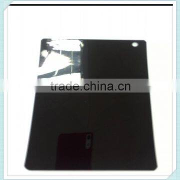 high gloss black color laminate sheet and pvc decorative film with uv coating for MDF