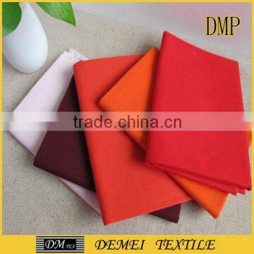 poly cotton check design fabric color for textile