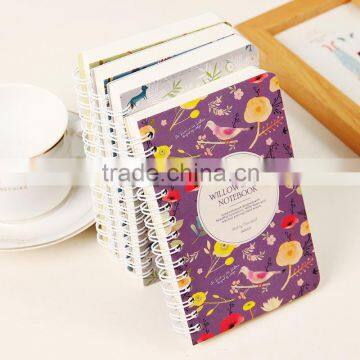 Cute School Diary Notebook Paper Spiral Notepad Stationery Office Supplies 2016