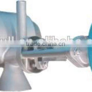 Jacketed discharge valve