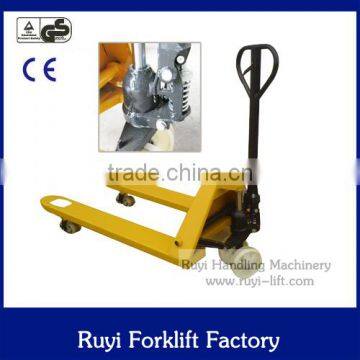 taizhou factory sale DF best price with competitive hand pallet truck price