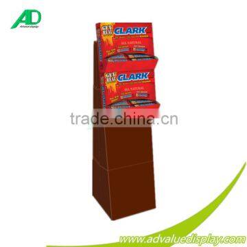 Cardboard Retal Customized Corrugated Floor Display Dispenser