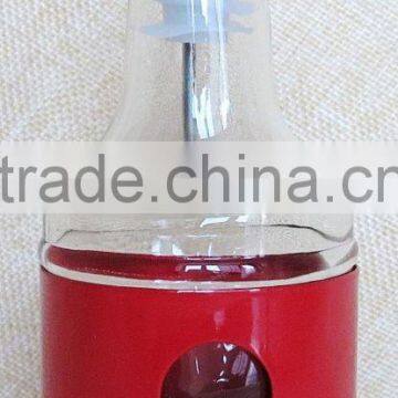 High quality olive oil glass bottle with clamp lid wholesale