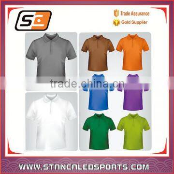 Stan Caleb 100% Polyester Dry Fit Tennis golf Polo Shirts/Wholesale Table Tennis Shirts