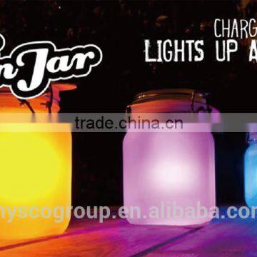 Sun Jar chandeliers outdoor light
