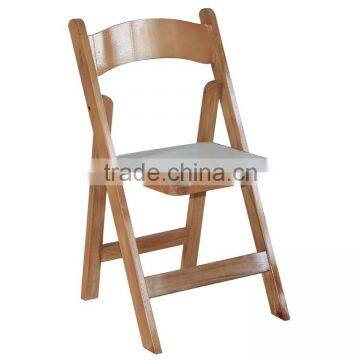 high quality wooden folding chair for wedding