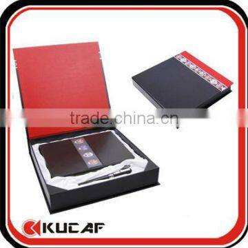 2016 custom notebook with pen packing in box