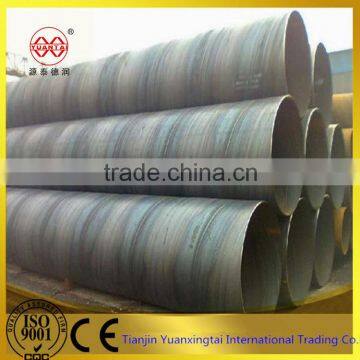 GB/T3091 equivalent round black spiral welded steel pipe