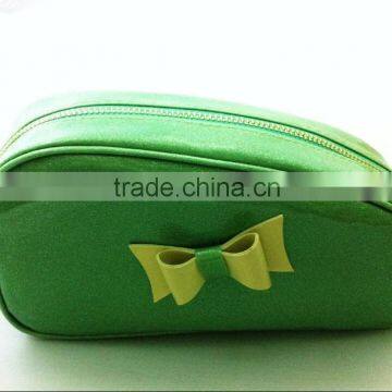 Beauty PVC Cosmetic Bag, Make Up Bag, Toiletry Bag With Fabric Zipper