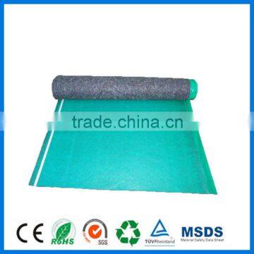 Moisture-Proof Felt Flooring Underlayment With Plastic Foil