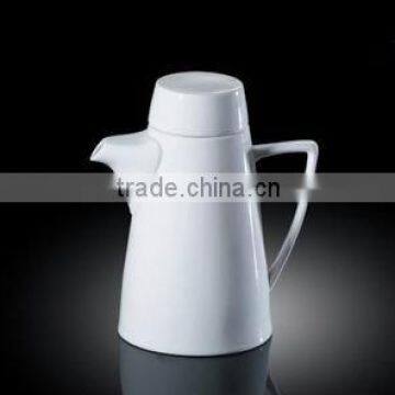 H4005 super white porcelain art design tea & coffee pot