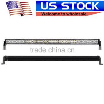 NEW 52" INCH 300 W LED WORK LIGHT BAR COMBO SPOT/FLOOD DRIVING OFFROAD BOAT BAR