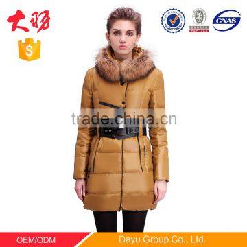 Outdoor custom made bomber jacket wholesale winter coats women down coats on sale