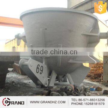 Foundry ladle slag pot for steel mill