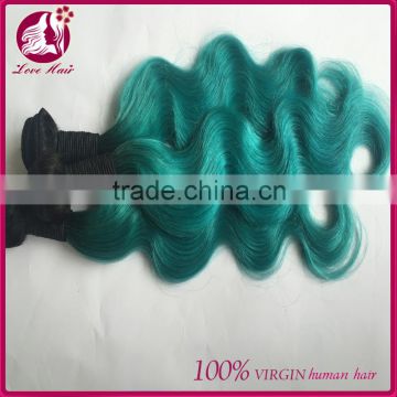 The best sale Wholesale most popular brazilian hair body wave 7a ombre braiding hair weave