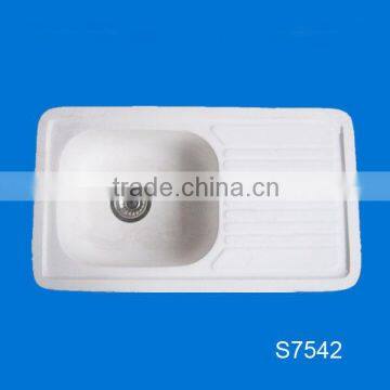 Kitchen Tools Acrylic Integral Solid Surface Kitchen Sink,acrylic Resin Kitchen Sink photo-2