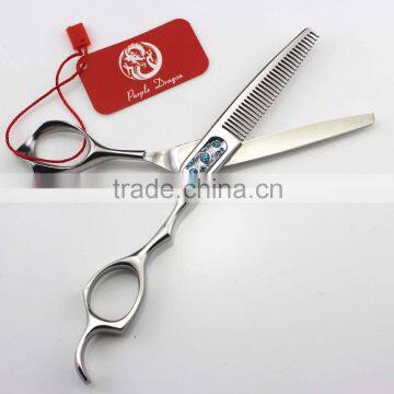 2016 Purple Hair Dresser Scissors Scissors Hair Profissional Hairdressing photo-3