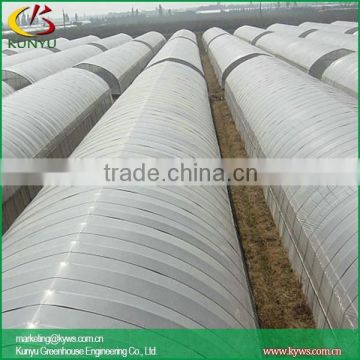 Arch roof type tunnel greenhouse round greenhouse fiberglass greenhouse