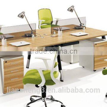 Melamine Laminated Series Modular Office Workstation photo-6