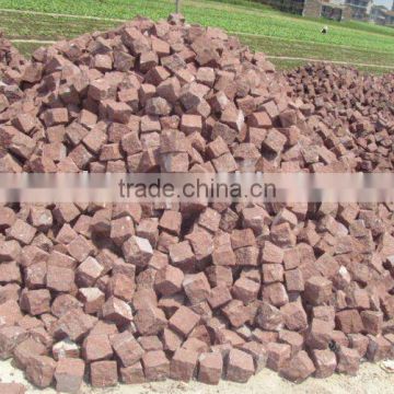 Very hard Red Sandstone cube