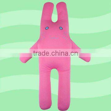 rabbit shape pillow case