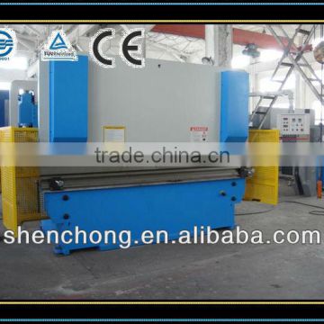 6mm thickness box hydraulic bender, metal folding machine WC67Y-160/3200,Perfect after-sale service