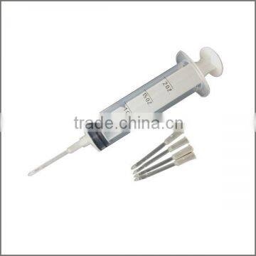 Disposable Color Plastic Milky Treat Syringes with Cap