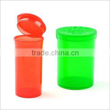 Customized 6DR to 60DR Plastic Medical Vials With Pop Top Cap photo-2
