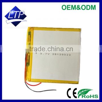 Factory Direct selling High quality Rechargeable 5228278 3.7V 160mah small lithium polymer battery for E-book battery