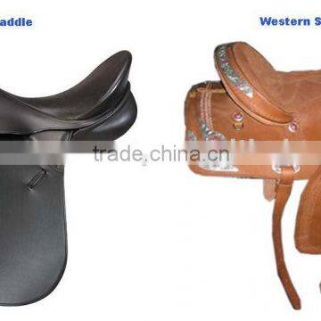 English Saddle , Western Saddles