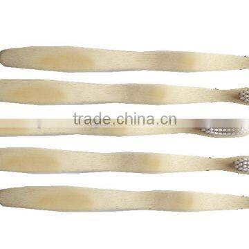 High Quality Colorful Charcoal Wholesale Wooden Bamboo Toothbrush photo-4