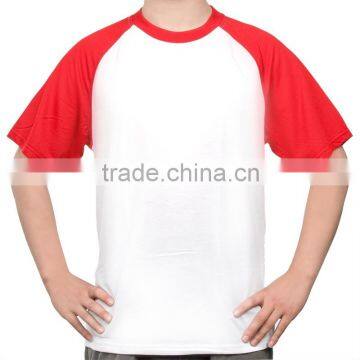 round collar custom blank t shirt printing