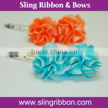 French Clip Organza Ribbon Bow