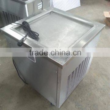 Single Square Pan Inox 304 Fried Ice Cream Machine Single Pan photo-5