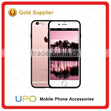 [UPO] For Apple iPhone 6 Case Protective Transparent Slim Case TPU Bumper + Acrylic Anti-Scratch Phone Back Cover Case