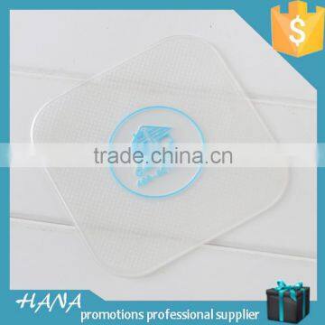 square shape silicone cup mat,rubber coaster