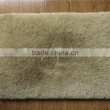 100% polyester microfiber plush carpets and rugs