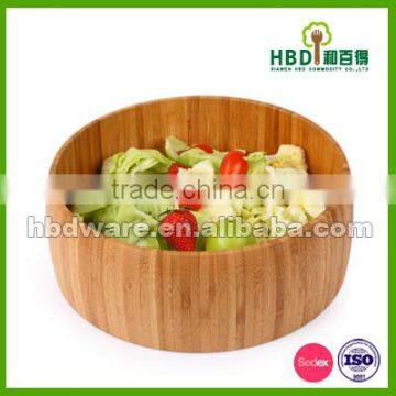 High Quality Wood Round Salad Bowl Wholesale photo-3