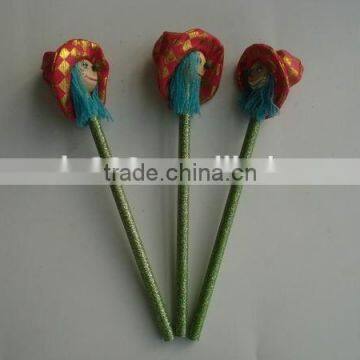 Factory Price Wholesale Promotional Stationery Gifts Wooden Puppet Pencil photo-2