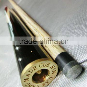 Classic 0min 3/4-pc Snooker Cue Ash Wood Ebony Snooker Cue Stick photo-3