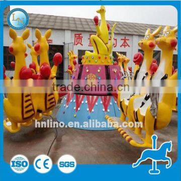 Fairground attraction amusement park kids ride happy jumping kangaroo games for sale