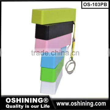 Hot Selling 2600mah Ultra Slim USB Power Bank Charger,customized LOGO Slim Perfume Power Bank 2500mah(OS-103PB) photo-2