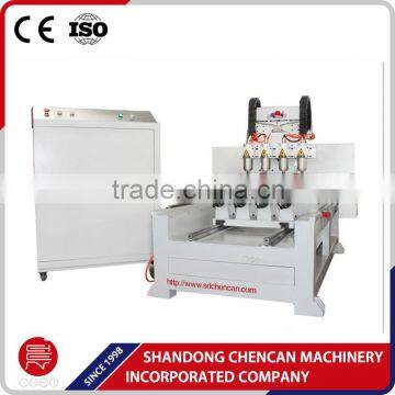 3D sculpture wood carving cnc router machine 4 axis CE approved