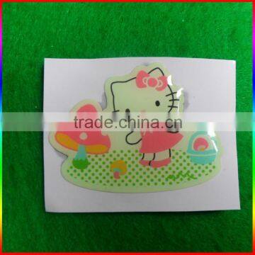 Hello&Kitty luminous epoxy sticker