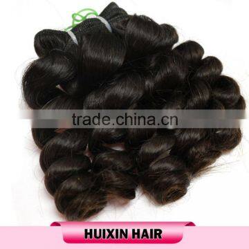 AAAAAA grade unprocessed virgin human hair suppliers , wholesale factory price blonde human hair weave