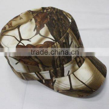 Label Badge Summer Headwear Flat Top Camouflage Military Caps photo-3
