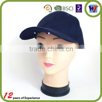 custom made cotton baseball cap with built-in led lights on baseball cap hat