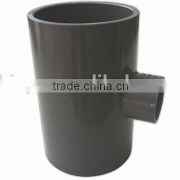 UPVC SCH80 pipe tee joints 1/2"-24"